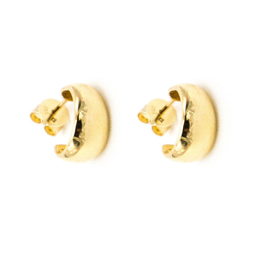14k Yellow Gold Huggy