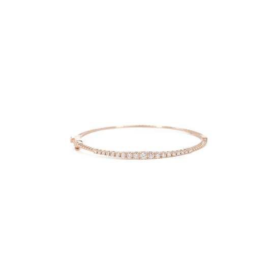 14KT Rose Gold Diamond Bracelet