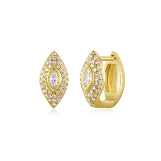 Marquise Diamond Evil Eye Huggy